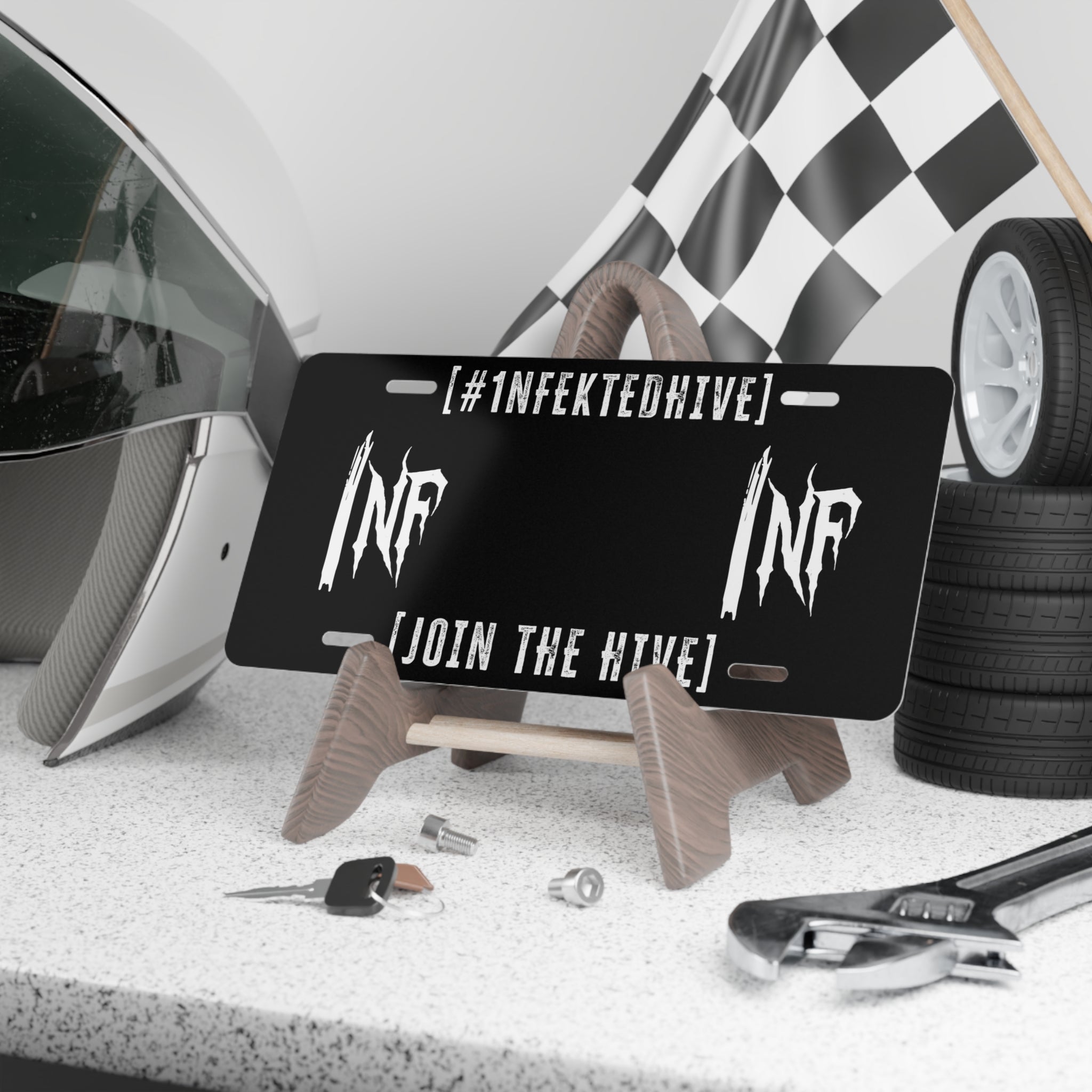 Team 1NFEKTED Vanity Plate