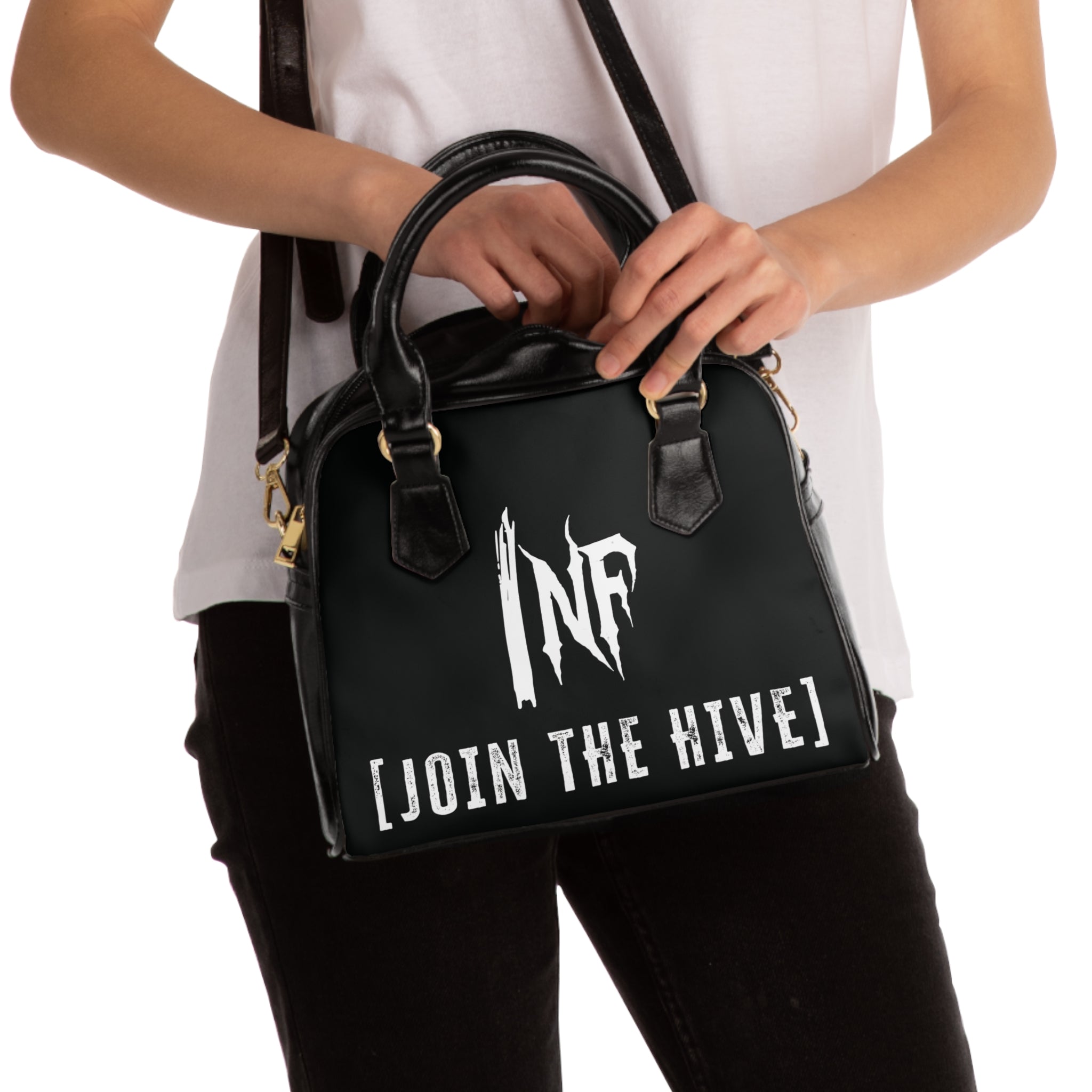 Team 1NFEKTED Shoulder Handbag