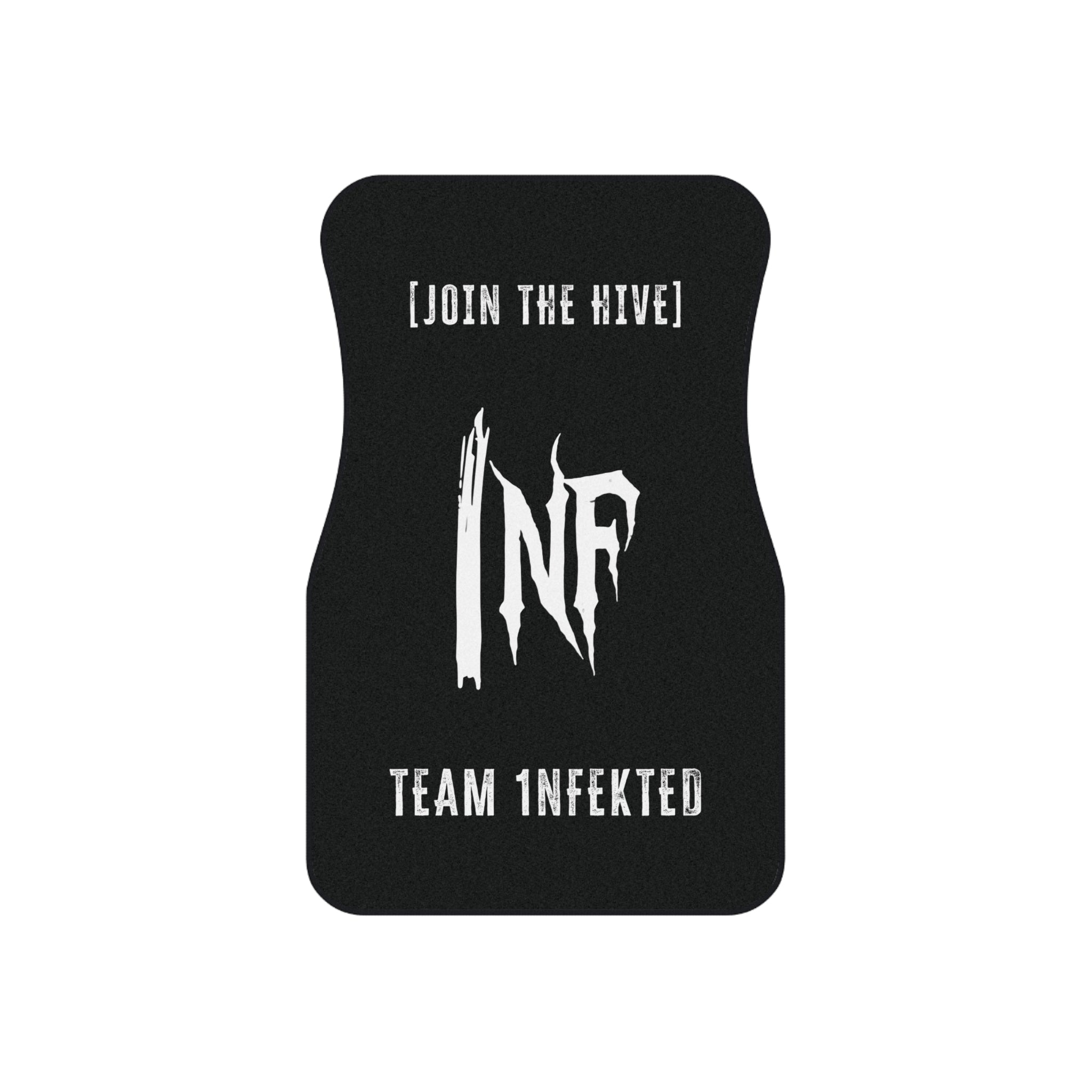 Team 1NFEKTED Car Floor Mats (Set of 4)