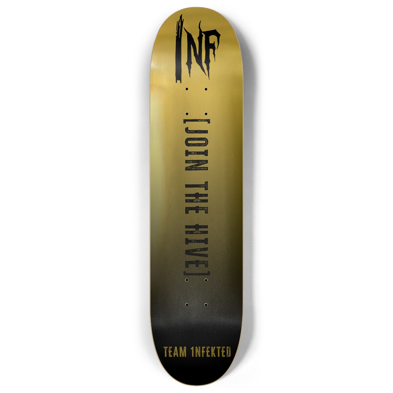 Team 1NFEKTED [JOIN THE HIVE] Gold Foil Deck - Team 1NFEKTED